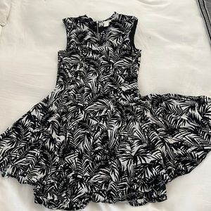 H&M Palm Print Party Dress